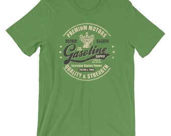 Vintage Gasolina Camisa / Vintage Gas Station Camiseta / Vintage Ropa / Retro Ropa / Vintage Motors Camisa