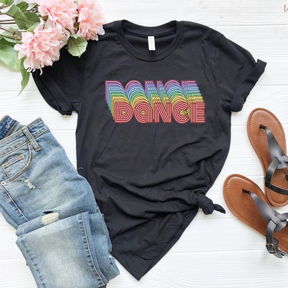Retro Dance Shirt | Retro Shirt | Vintage 70s Shirt | Vintage Clothing | 70s Gift | 60s Gift | Disco Shirt | Retro Clothing | Groovy Shirt