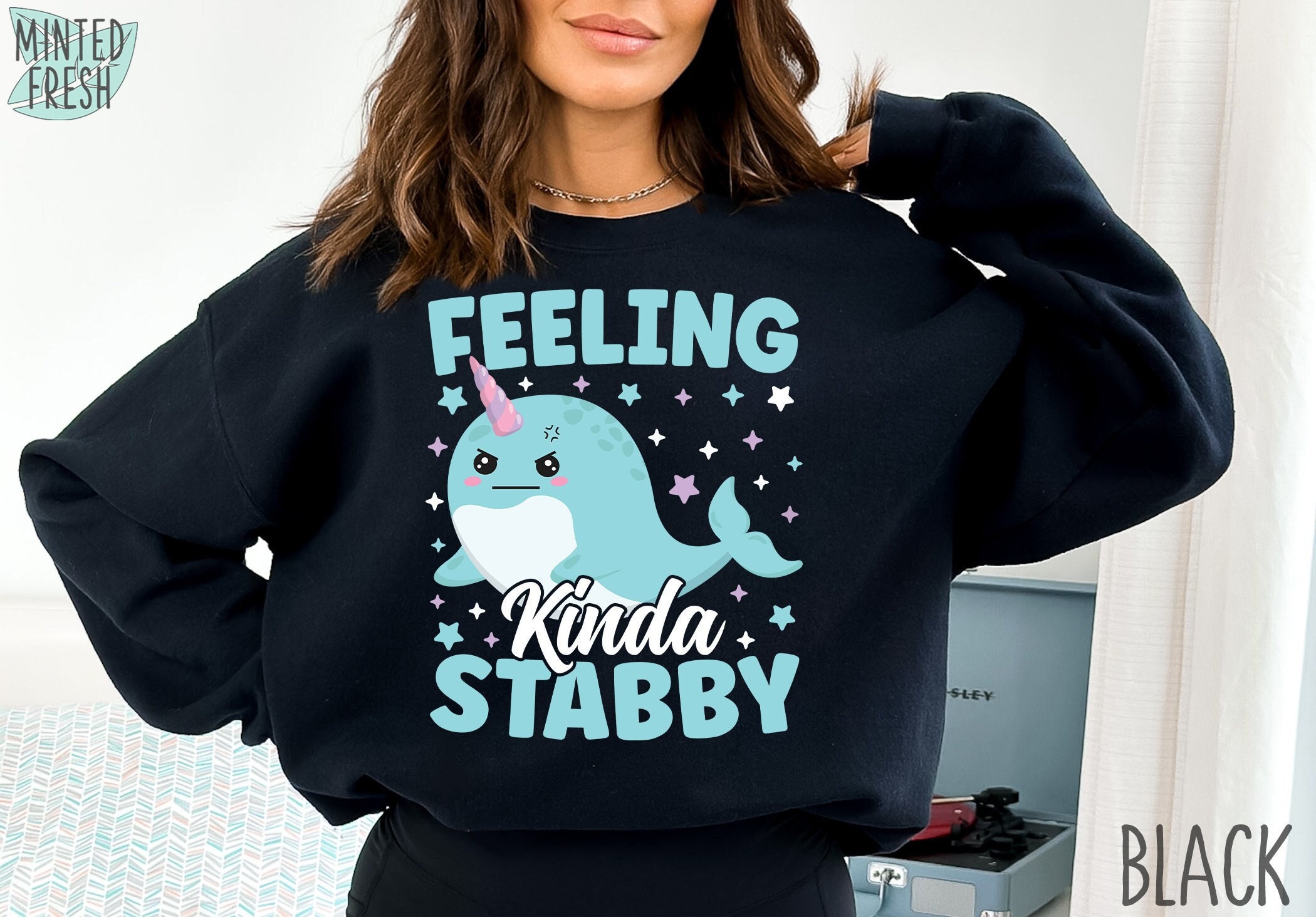 Narwhal Sweater Etsy Ireland