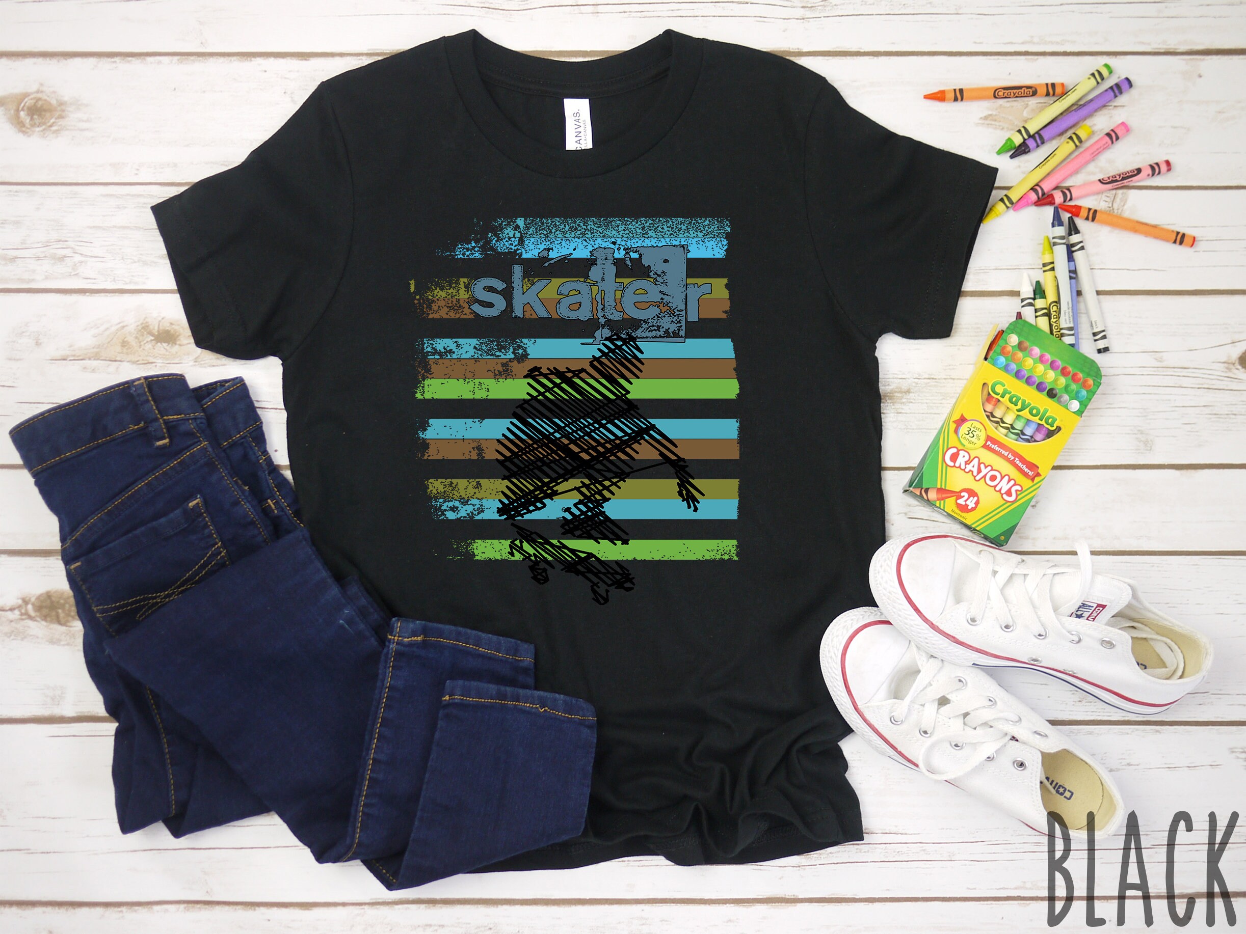 Kinder Skateboard Shirt Skateboard TShirt Kinder Skater Etsy.de