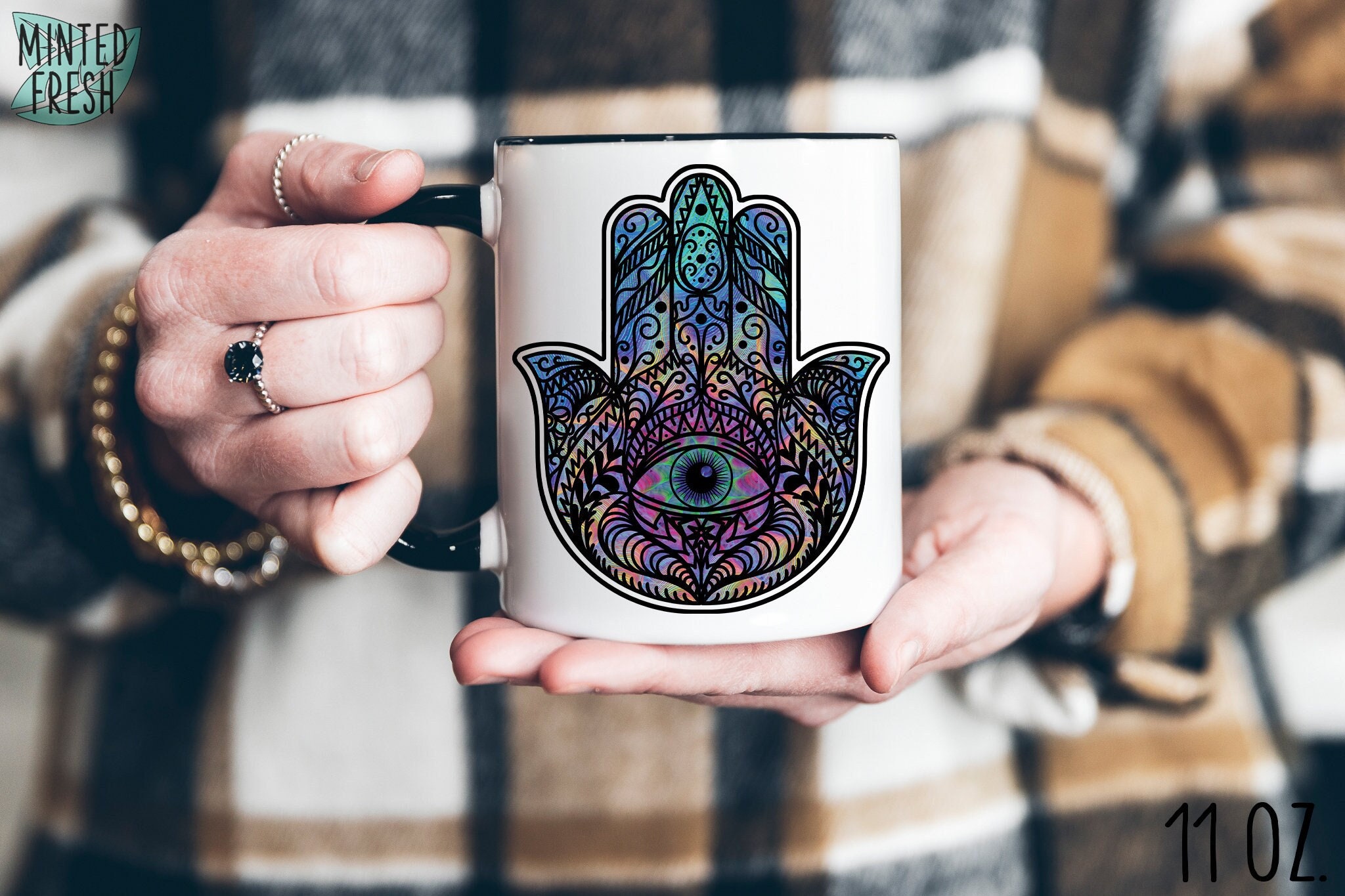 Ceramic Hamsa - Etsy