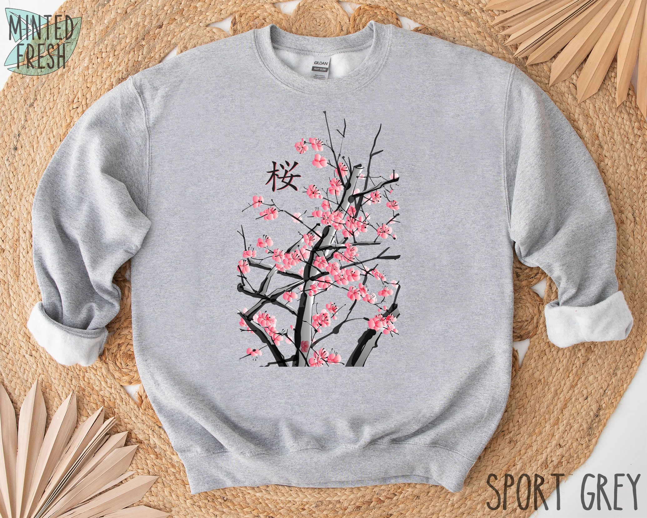 【CPGN STUDIO】Cherry Blossom Sweatshirt NC2961-2024-NCBF-OFFICIAL-ART-