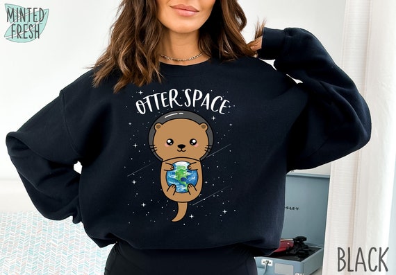 Otter Space Funny Otter Pun T-Shirt Otter Space Funny Otter Pun T-Shirt