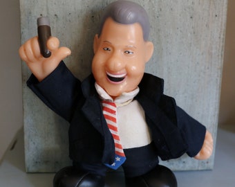 Bill Clinton with Cigar Squeezer Doll