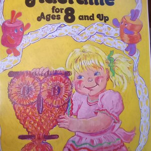 Six Vintage Macrame Patterns For Children - "Macrame for Ages 8 and Up 1976" - Instant Download PDF 20 pages