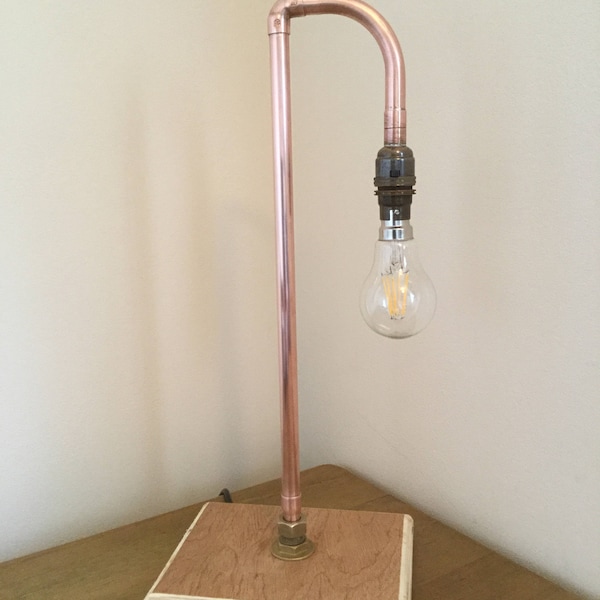 Pipe Lamp - Etsy UK