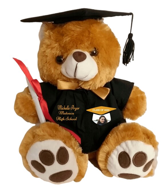 custom graduation bear