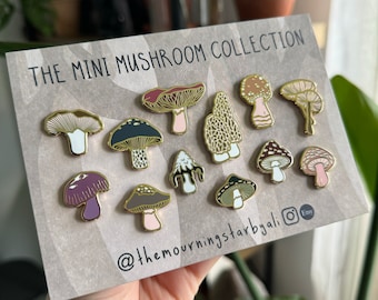 Mini Mushroom Collection Full Set