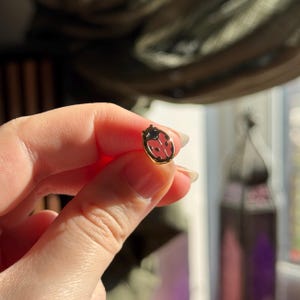 Ladybug Enamel Pin