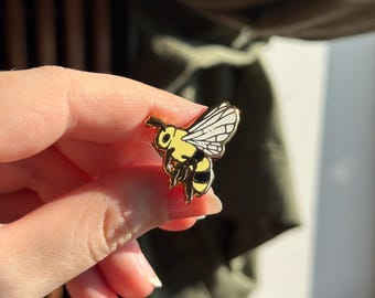 Honeybee Enamel Pin