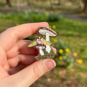 Emaille pin TMS-logo