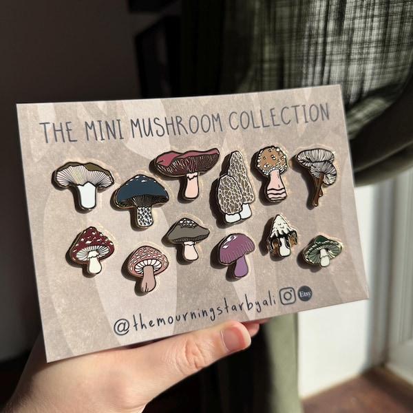 Mini Mushroom Collection Full Set