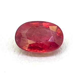 Natural Pigeon Blood Red Ruby, Glass Filled Gemstone 1.90 Cts