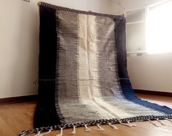 ザナフィ モロッコ ラグ ハンドメイド ウール - モロッコ カーペット