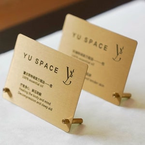Sinal de marca personalizado, suporte para nome comercial, suporte para logotipo, suporte para código QR personalizado, nome do produto, etiqueta de preço, sinal de preço,