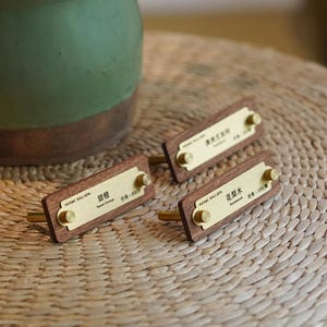 Placa de marca personalizada, suporte para nome comercial, suporte para logotipo, suporte para nome de marca personalizado, nome do produto, etiqueta de preço, placa de preço,