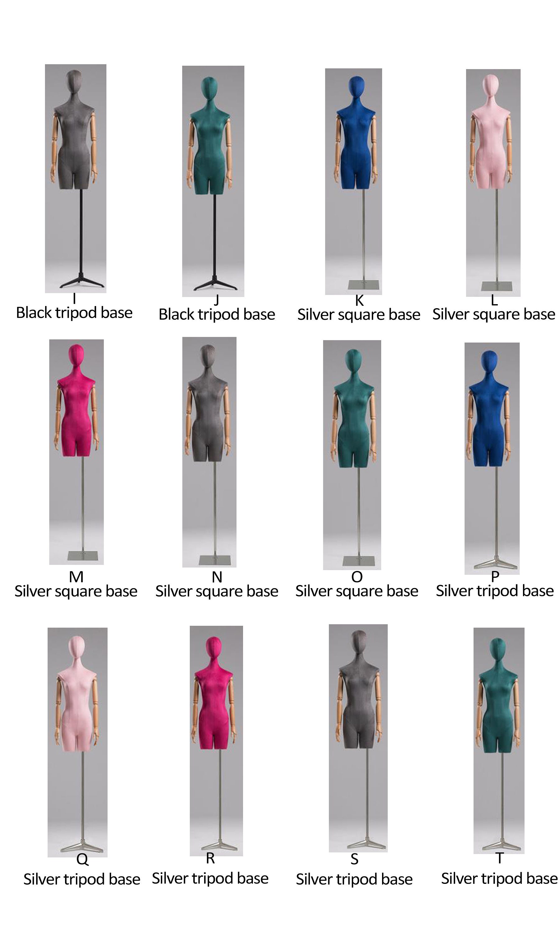 Adjustable Height Female Mannequin Half Body Mannequin with Etsy