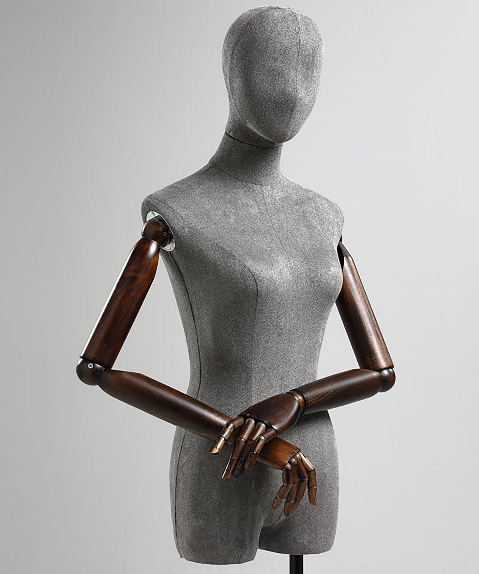 Adjustable Height Female Mannequin Half Body Mannequin With Etsy