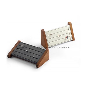 exhibición de joyería, joyería artesanal, soporte de joyería de madera, exhibición de aretes, soporte para anillos, soporte de exhibición de aretes, joyería y artesanía, exhibición, 731