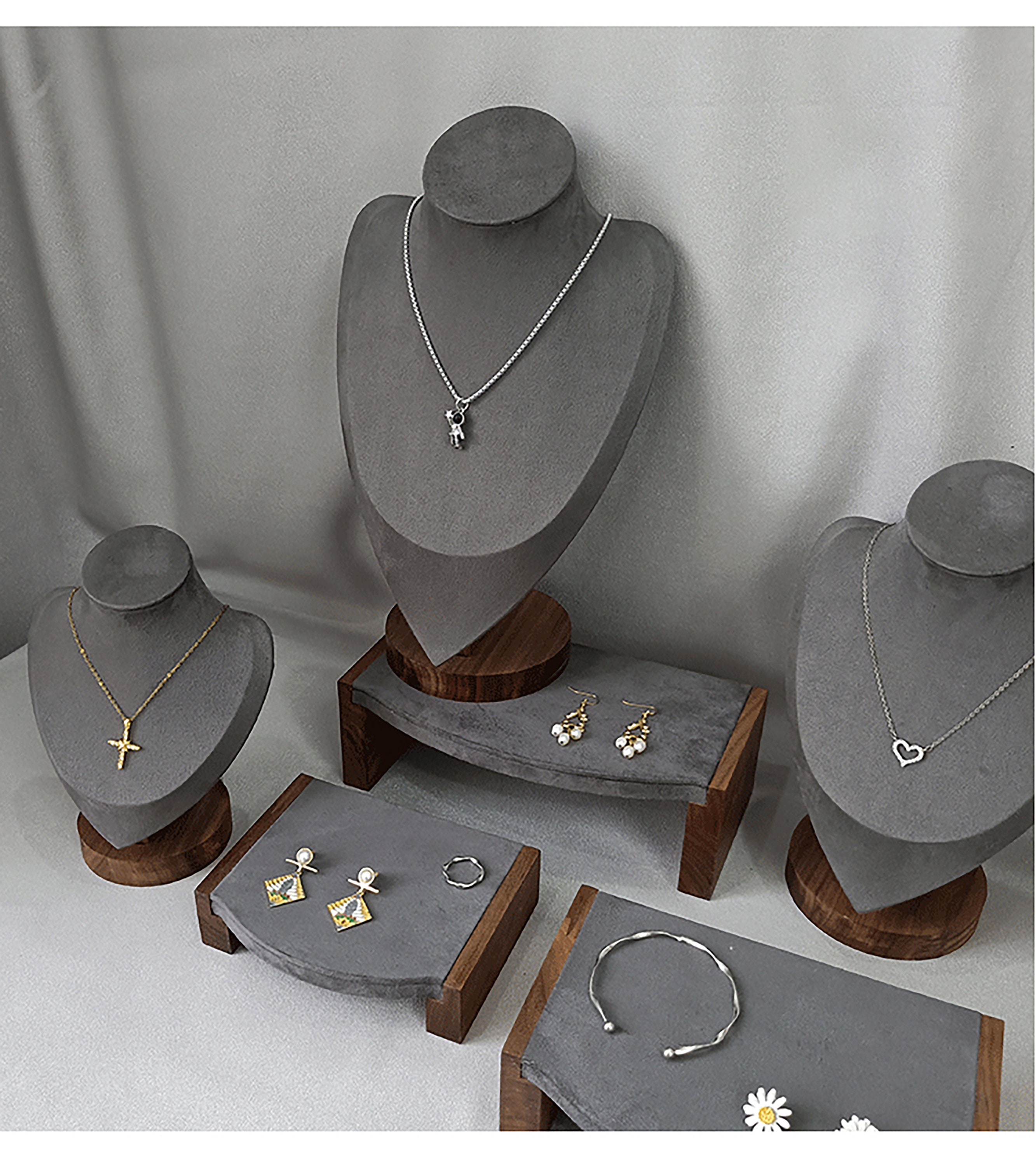 Retro Jewelry Display Velvet Jewelry Display Earring Holder Etsy