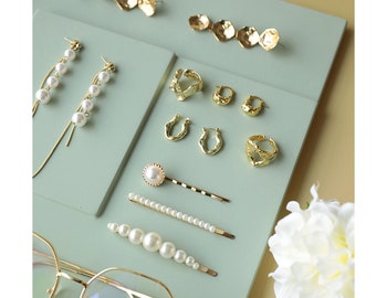 Rekwisieten voor gipsfotokubussen: display voor sieraden/cosmetica