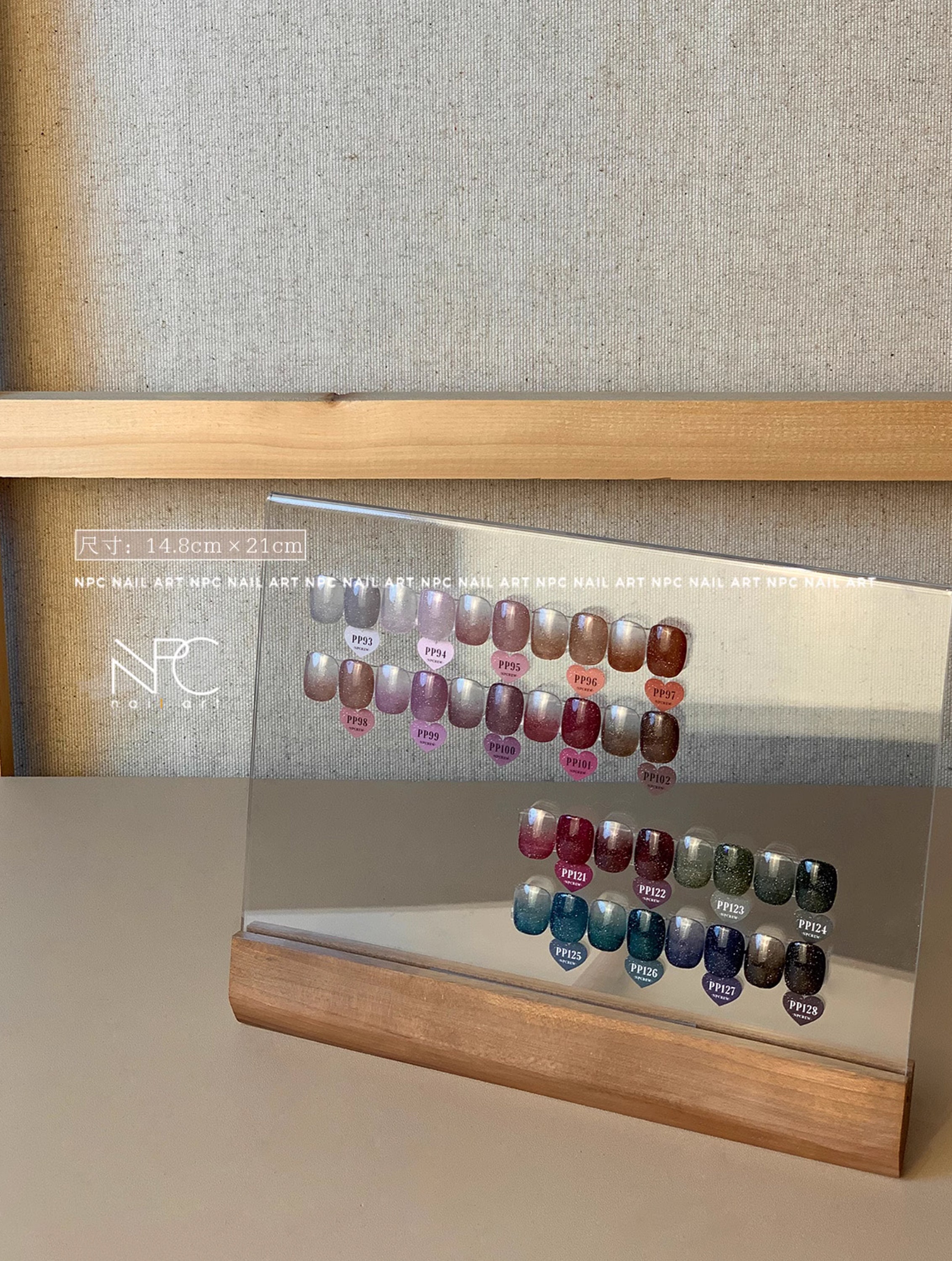 Nagel-Knetton – 96 Stück, Stark Haftend, Wiederverwendbar, Für Nail Art & Design