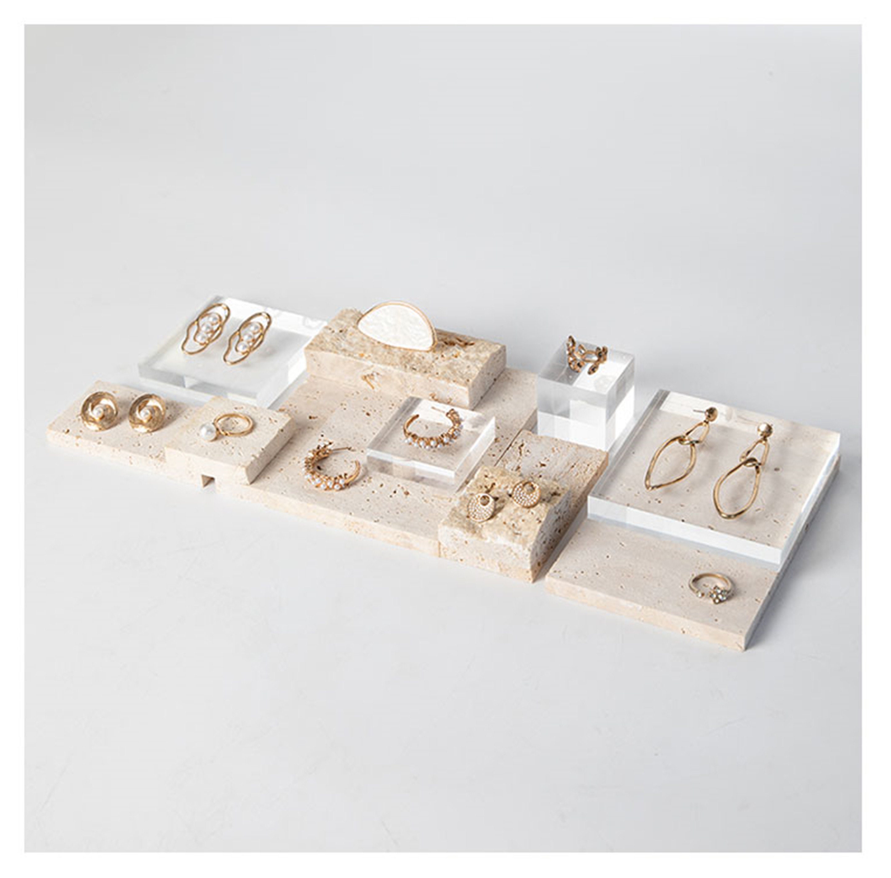grounds JEWELRY WHITE GRAY × CLEAR EU39 JEWELRY - WHITE GRAY / CLEAR (ホワイトグレー / クリア