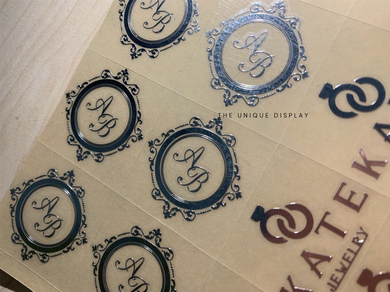 Custom stickers logo stickers packaging stickers jewelry Etsy