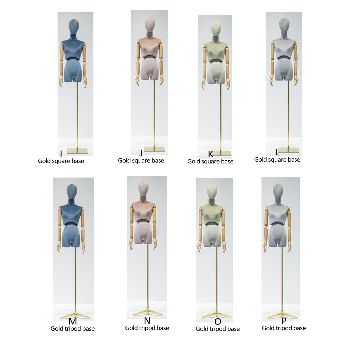 Adjustable Height Female Mannequin Half Body Mannequin with Etsy