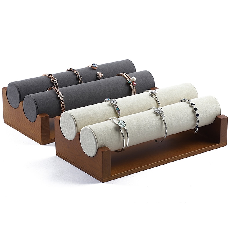 Jewelry Display Wood Bracelet Display Bracelet Stand Etsy