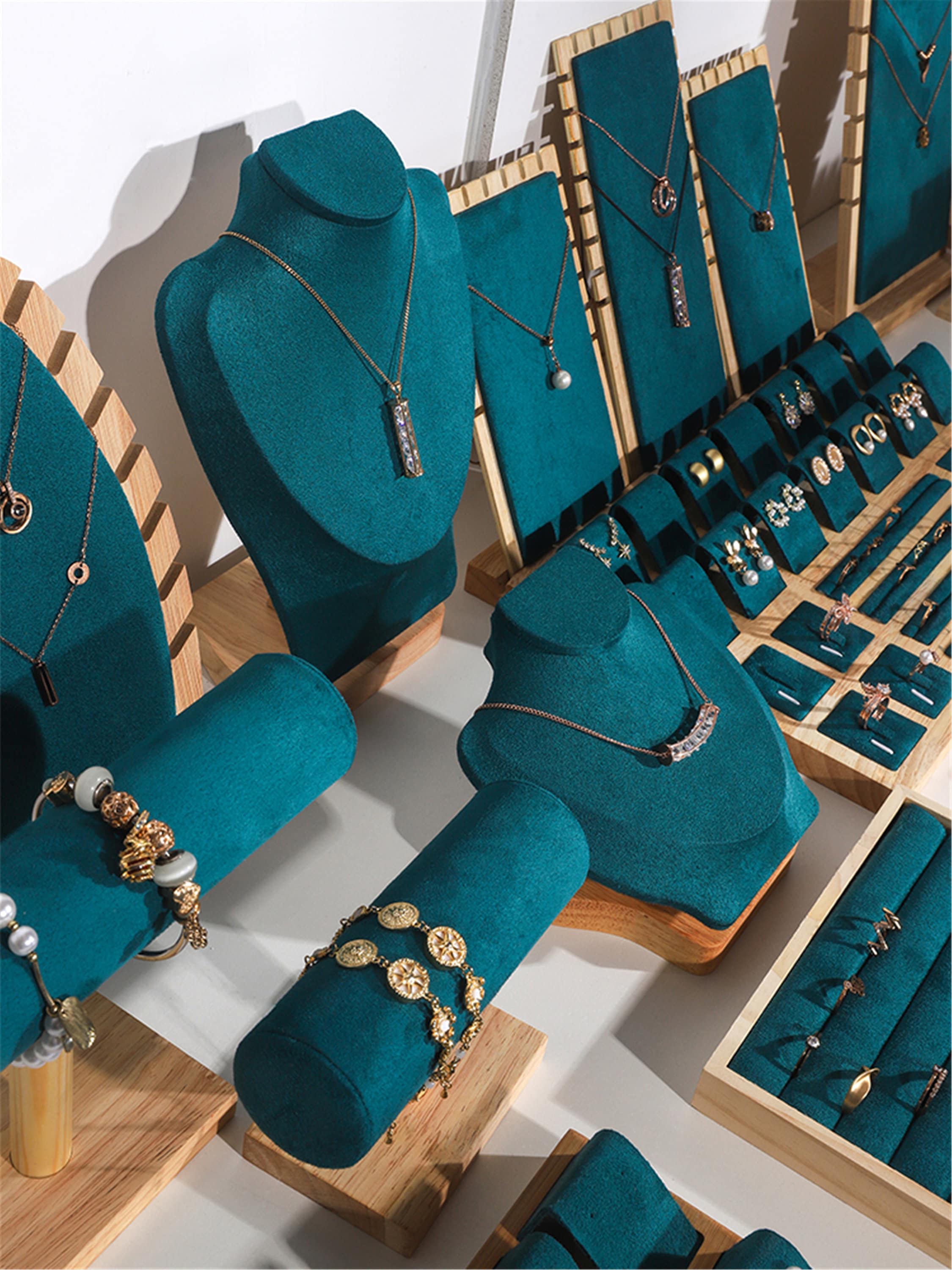 Retro Jewelry Display Velvet Jewelry Display Earring Holder Etsy