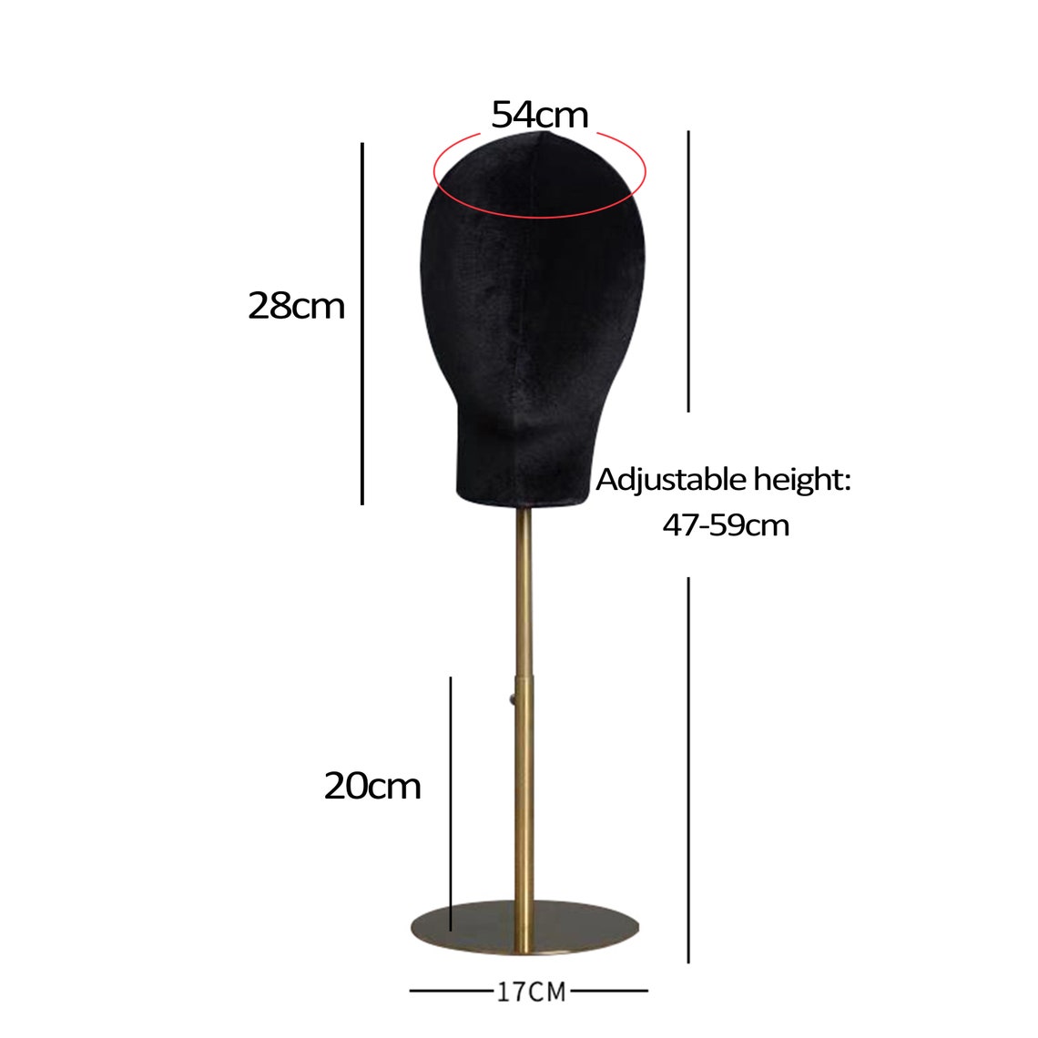 Pinnable Adjustable Mannequin Holder Stand Mannequin Head Etsy