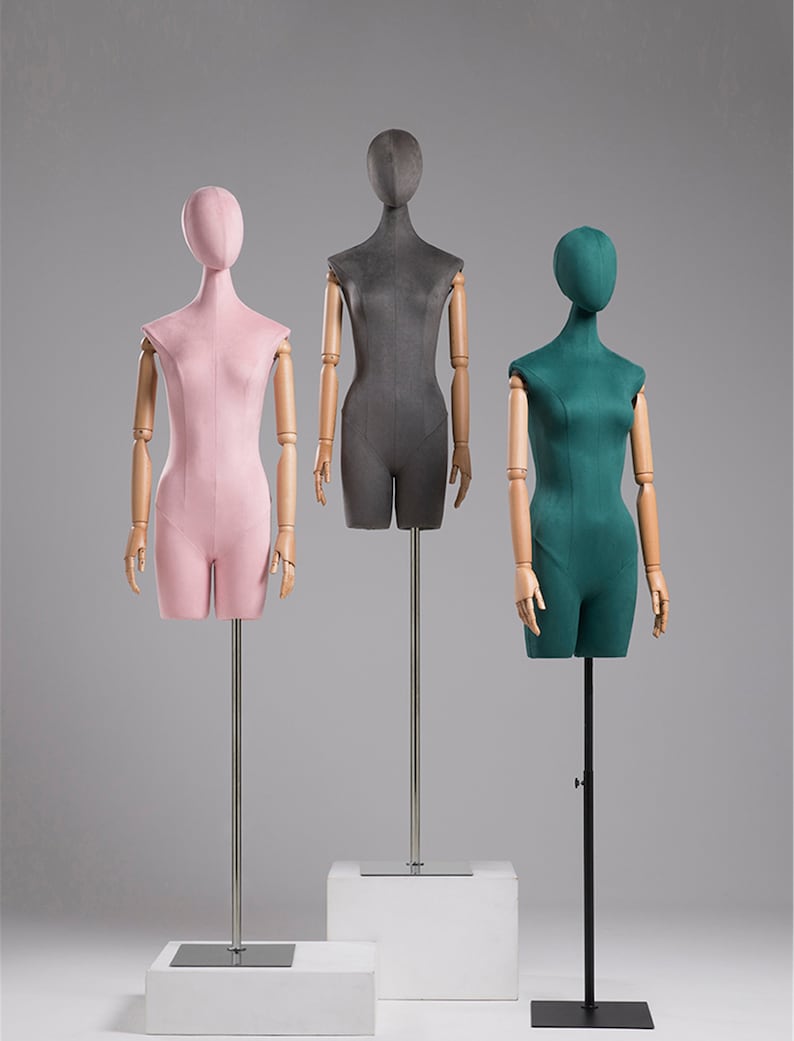 Adjustable Height Female Mannequin Half Body Mannequin with Etsy Adjustable Height Female Mannequin Half Body Mannequin with Etsy