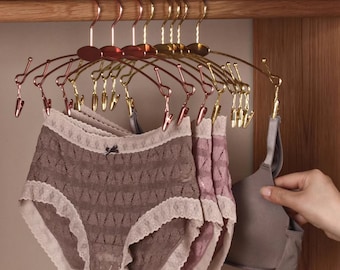 Bra Hanger, Bra Display, Underwear Display, Swimsuit Display, Lingerie Shop Display, Swimsuit Hangers, Metal Underwear/Bra Hanger with Clips
