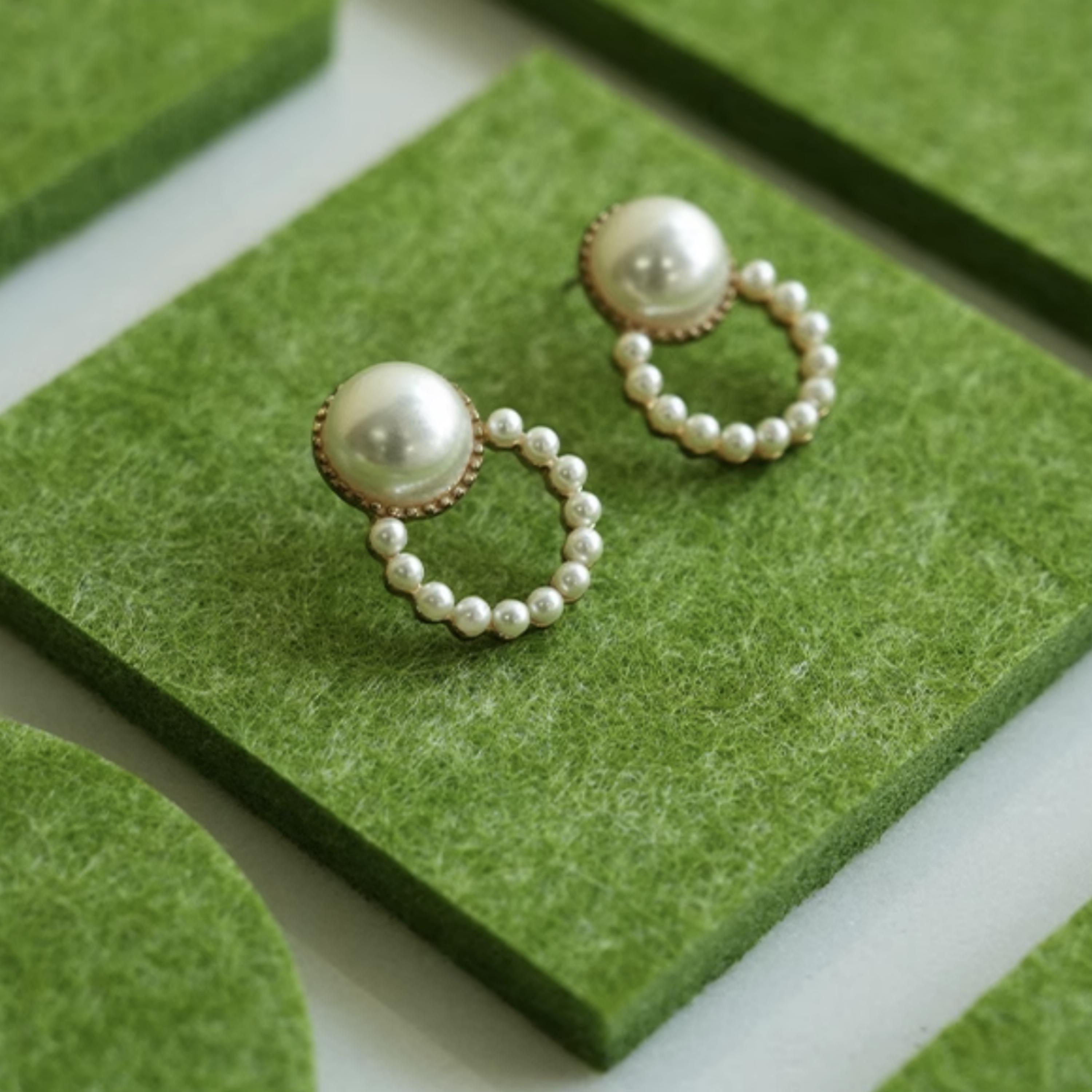Green Felt Jewelry Display Rack: Store Counter Organizer - Etsy