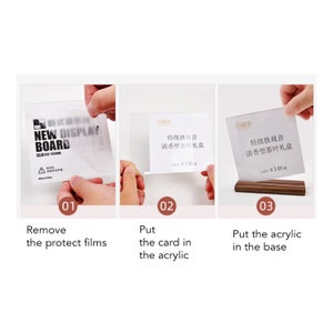 Branding Stand, Price Tag, Branding Sign, Acrylic Branding Sign ...