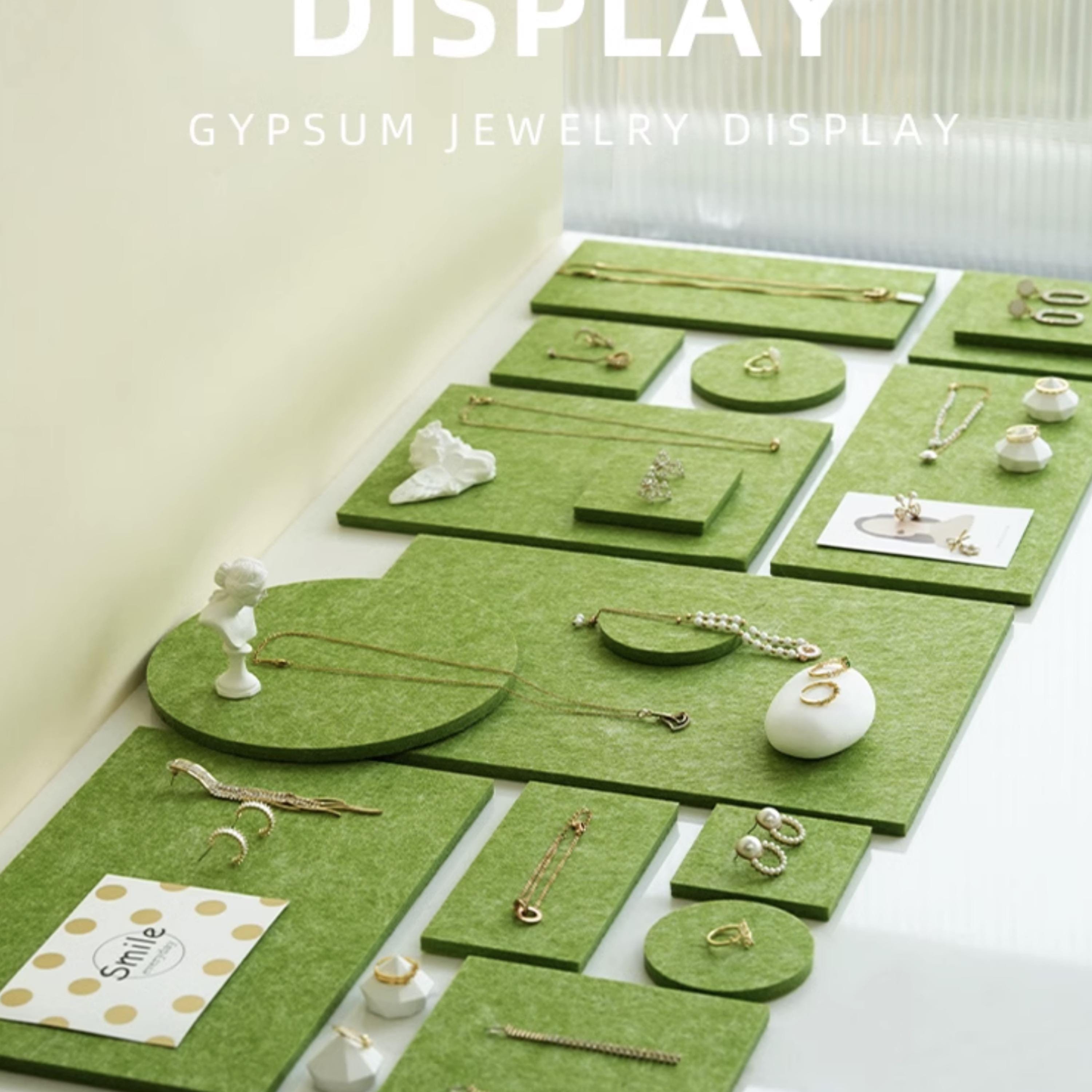 Green Felt Jewelry Display Rack: Store Counter Organizer - Etsy