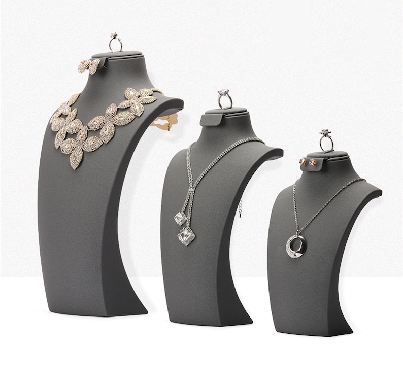 Mannequin Display For Jewelry Set Ring Holder Earring Etsy