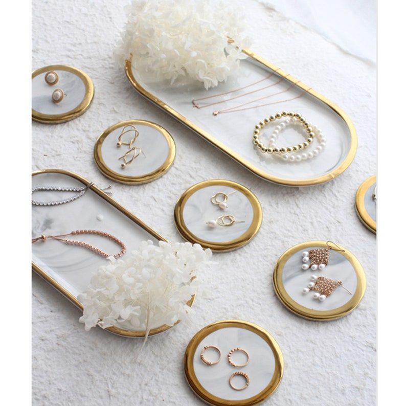 Jewelry Display Dish Wedding Jewelry Display Ceramics Etsy