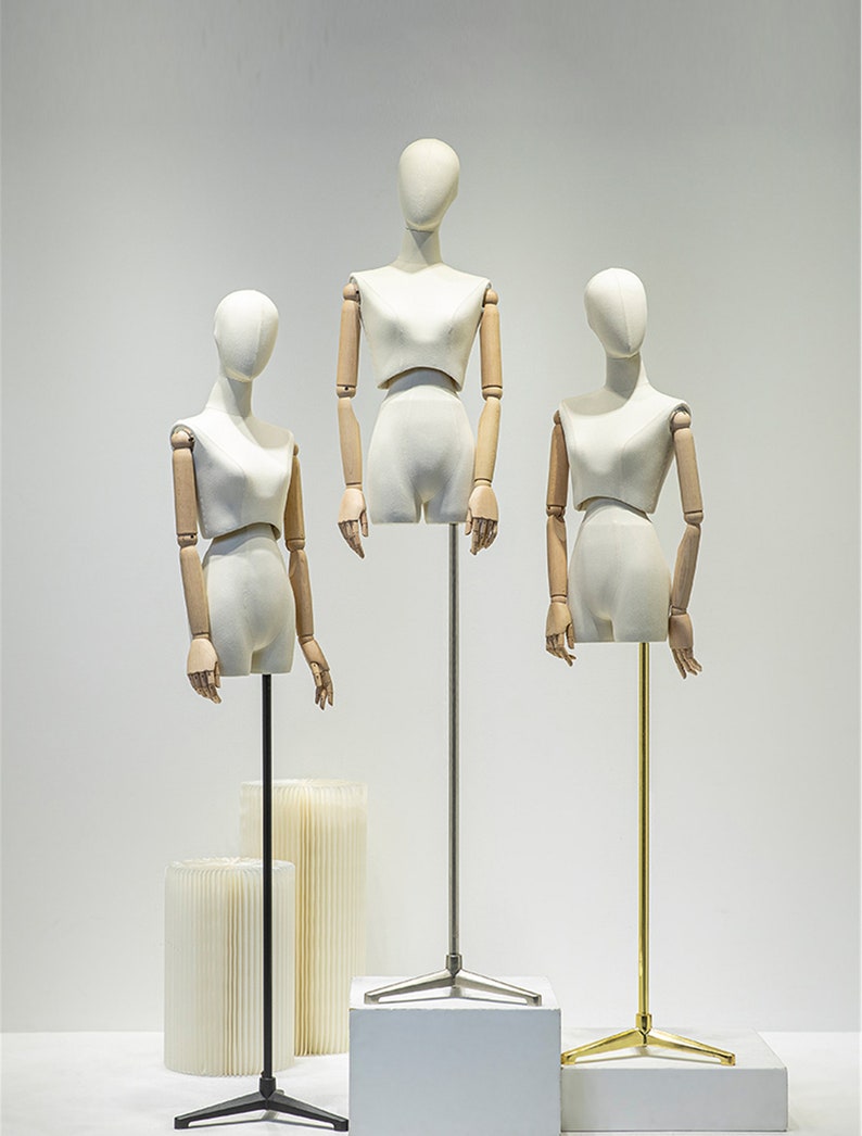 Taille réglable Mannequin féminin Mannequin demicorps avec Etsy France