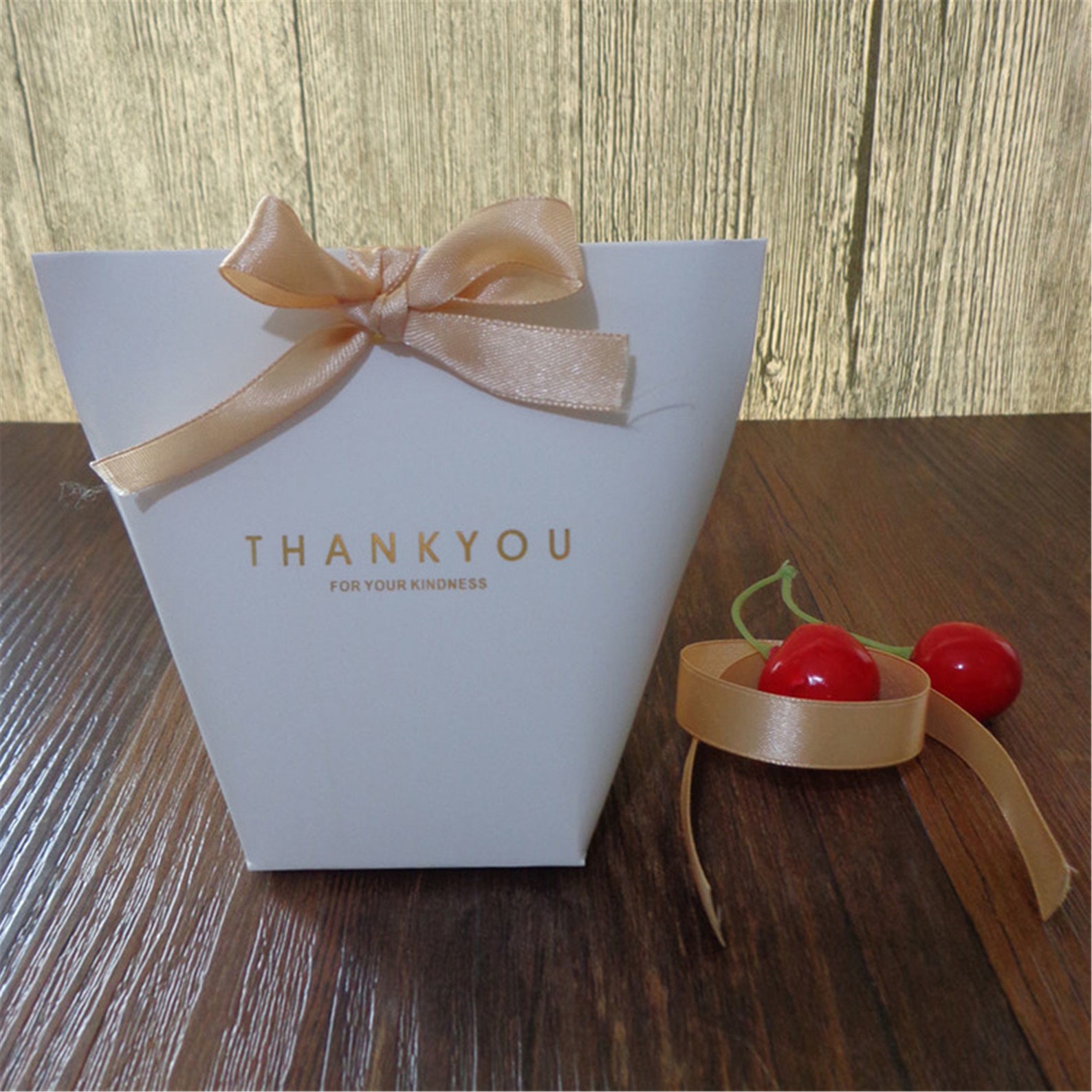 20/40x Kraft Paper Bag, Food Storage Bag, Food Packaging, Foil Letter, Thank You Gift Bag With