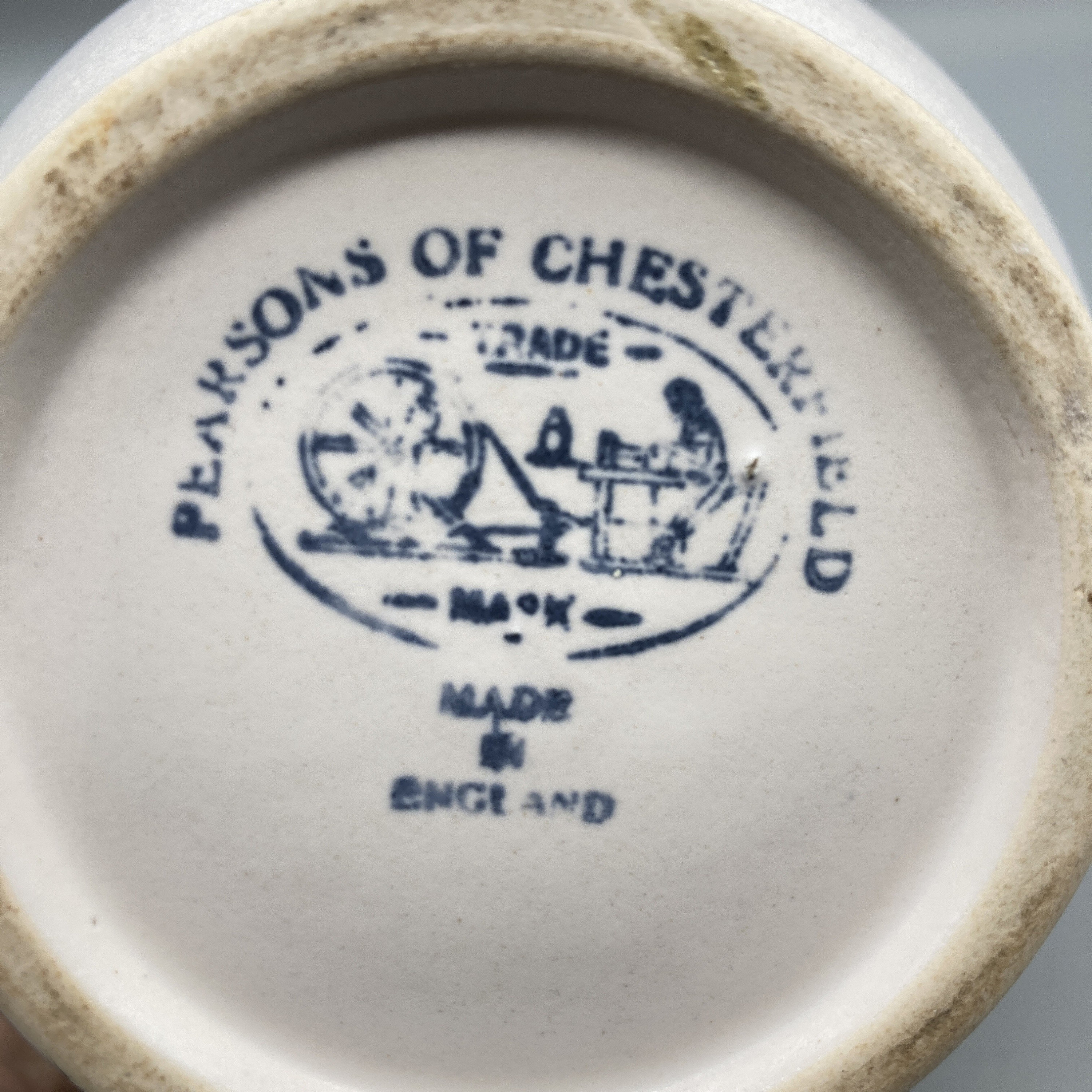 Pearsons Of Chesterfield Pottery Marks