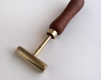 Polishing irons 2 short handle - Bookbinding tools