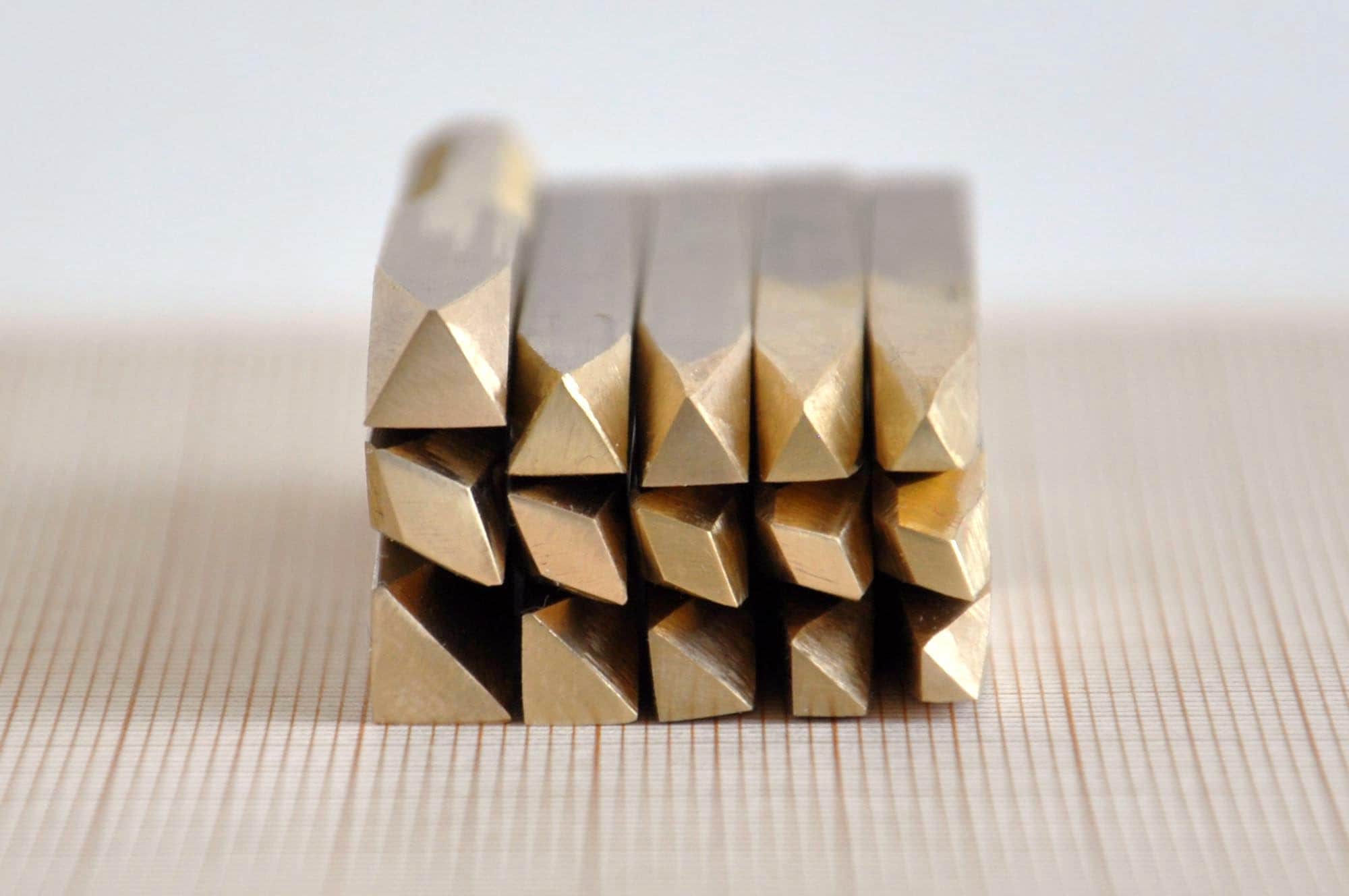 Decorative Brass Hand Tools Set of 30 Bookbinding Tools Etsy