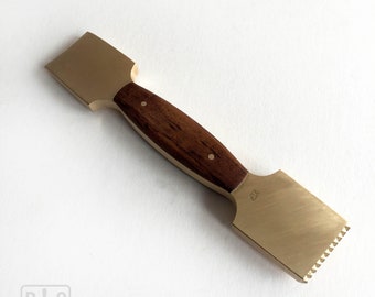 Brass Frottoir - Grattoir - Bookbinding tools