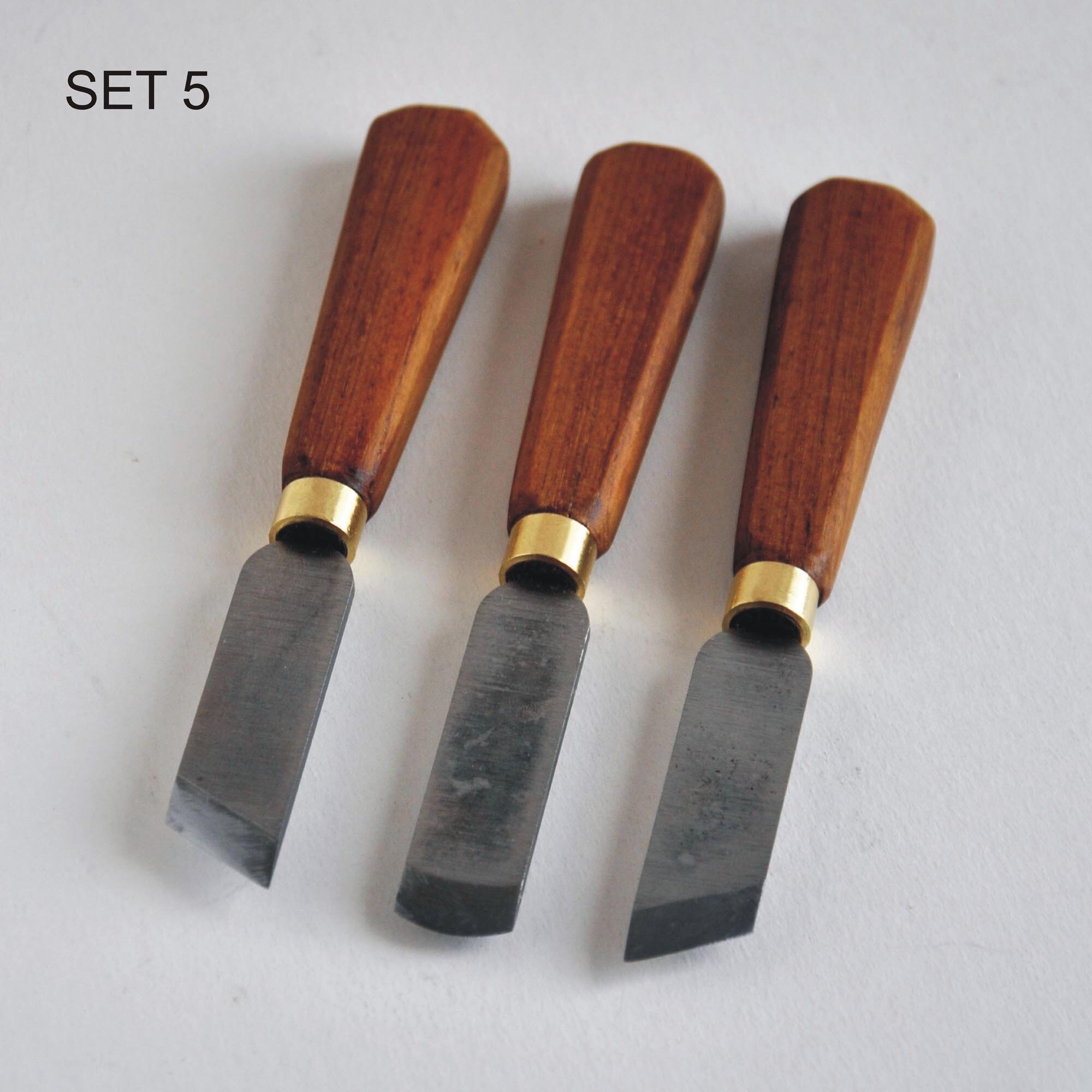 Leather Paring Knives Etsy