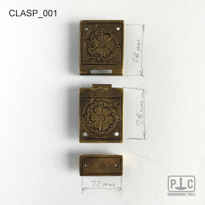 Bookbinding Clasps CLASP_001 Etsy