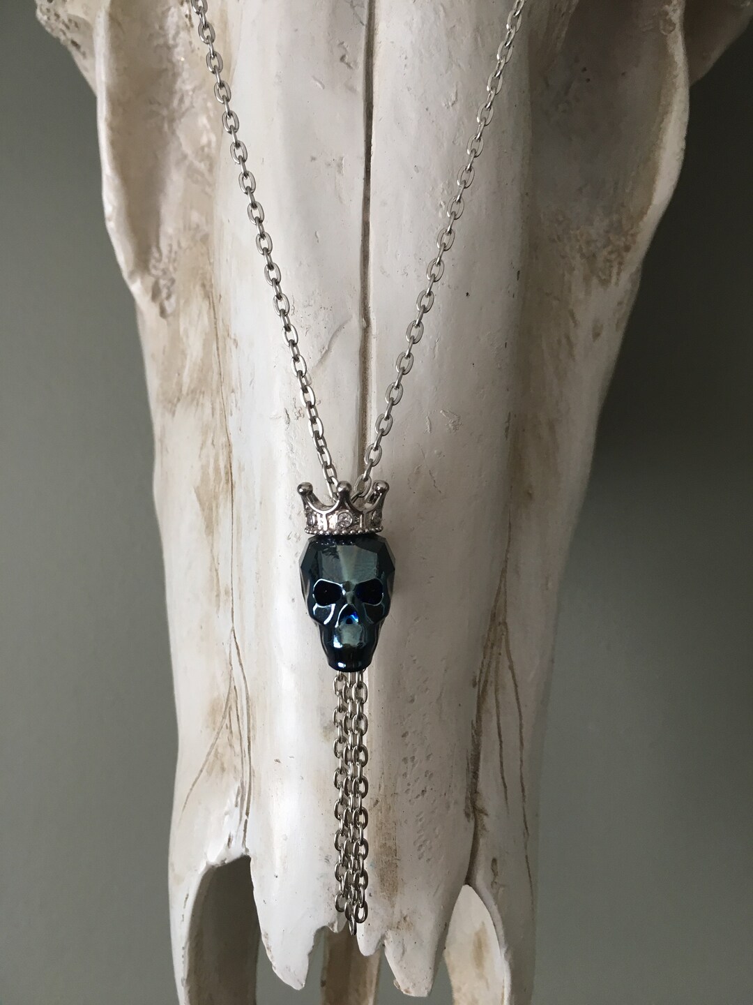 (フィリッププレイン) 3D Skull Crystal Cable Chain Necklace 21459-1_1.jpg?format=pjpg&auto
