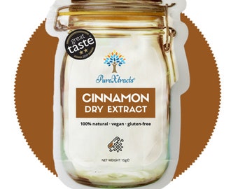 Cinnamon Extract/Supplement- antioxidant, build immunity, fight infections & virus