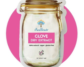 Clove Extract/Supplement- protect liver, boost immune system, maintain bone quality, fight oral diseases, headaches